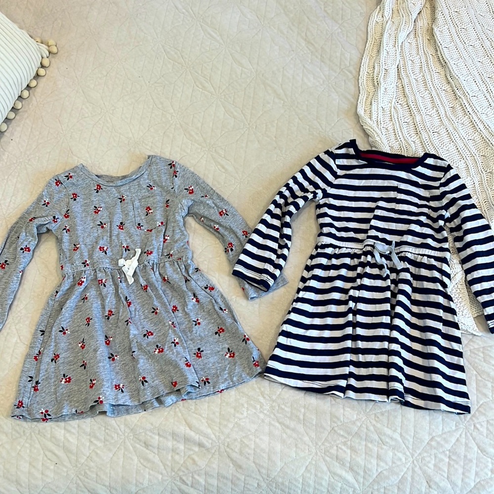 Amazon essentials set of two girls cotton dress 3T